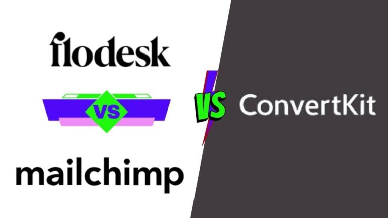 Flodesk vs. MailChimp vs. ConvertKit