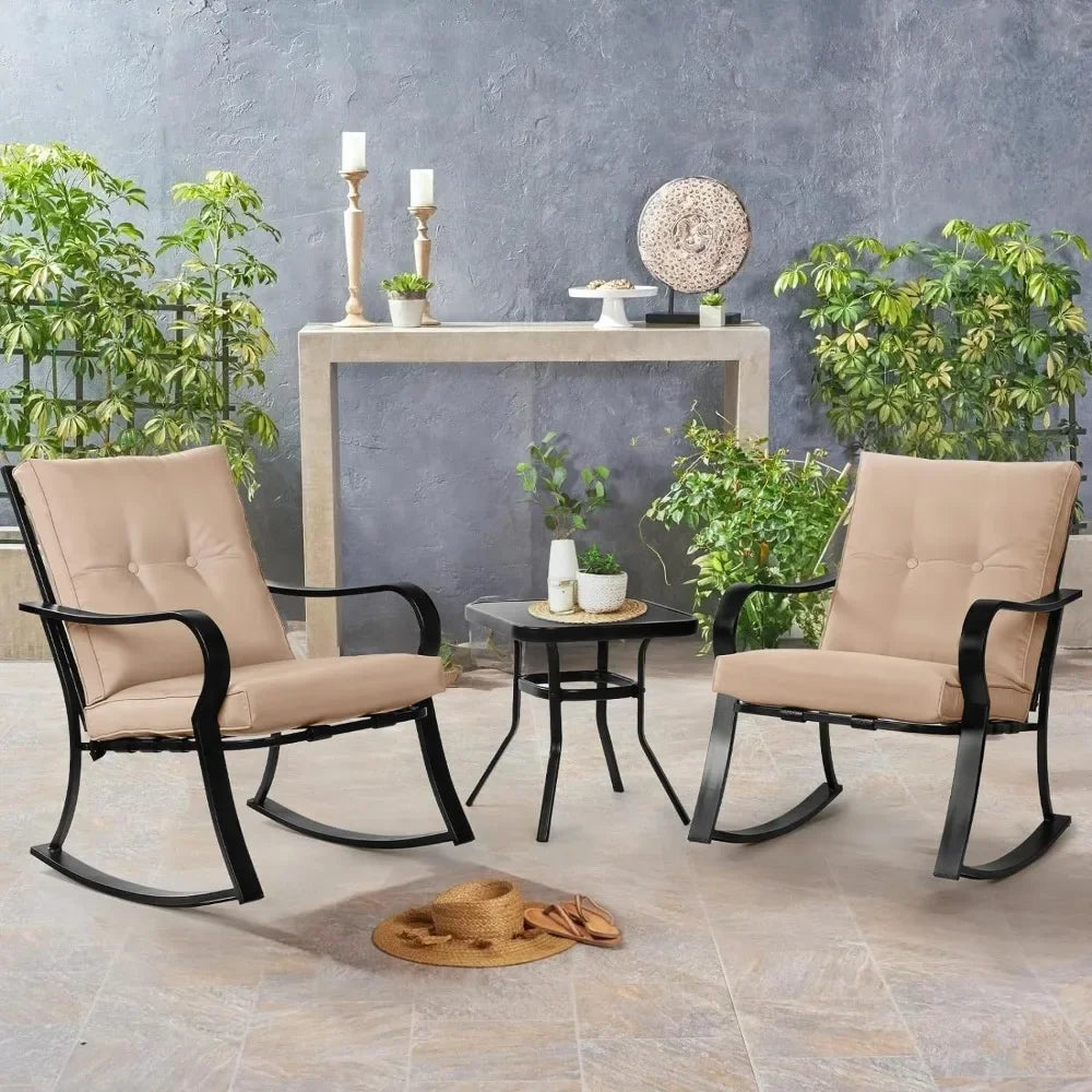 Ideal Home:  Lounge Chairs Set 3-Piece