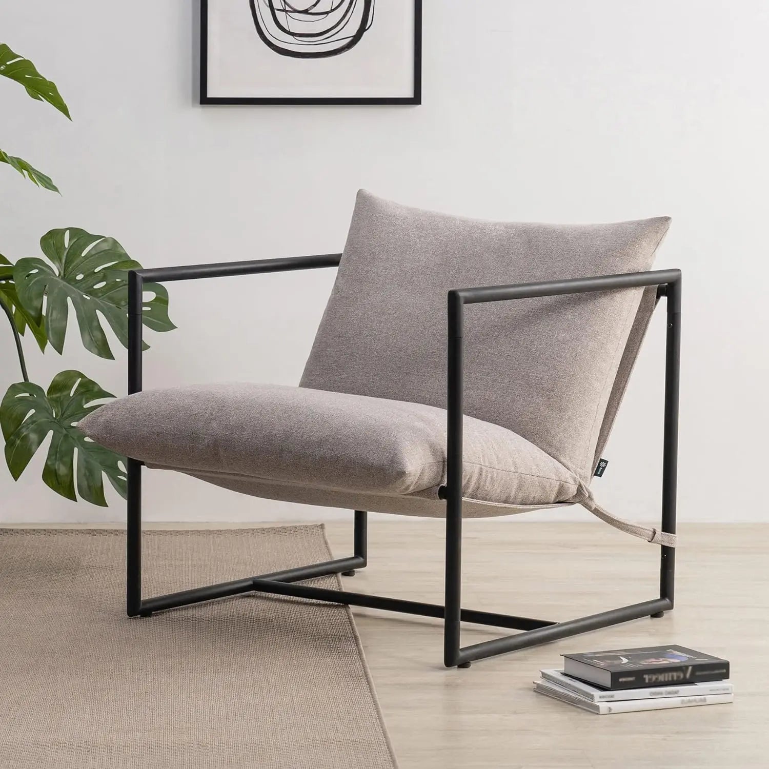 Metal Framed Armchair